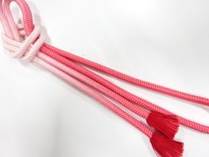 正絹　撚り房　手組帯締め